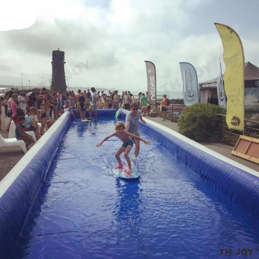 20 Meters Long PVC Indoor and Outdoor Inflatable Skim Board