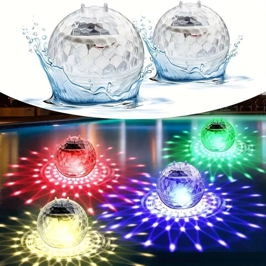 Floating Solar Pool Lights – Waterproof RGB LED Light